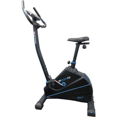 Heimtrainer STAMM BODYFIT "TORONTO 500 deluxe" Fahrradtrainer Gr. ohne Unterlegmatte, schwarz (schwarz-blau)