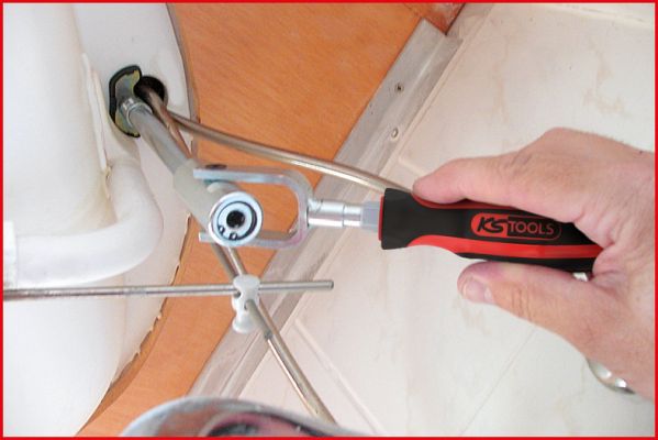KS TOOLS Sanitär-Installationsschlüsselsatz 116.2050