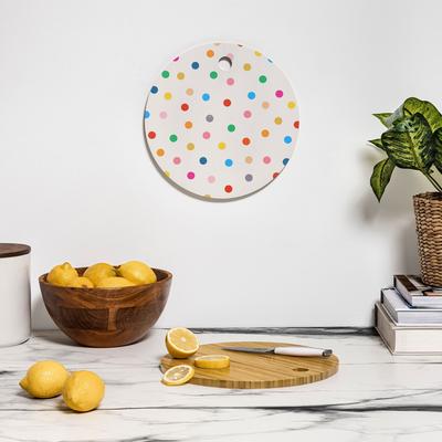 Garima Dhawan vintage dots Cutting Board - Round