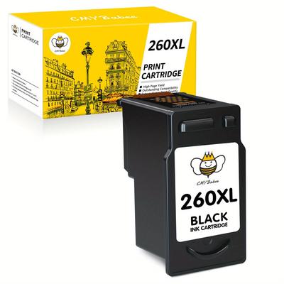 TEMU Pg-260xl Cl-261xl Color Black Ink Cartridges Compatible For Ts5320 Tr7020