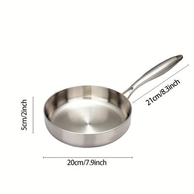 TEMU Pure Cook Stainless Steel - , High-edge, Dishwasher Safe - SautÃ© & Frying, Compatible With All Stovetops