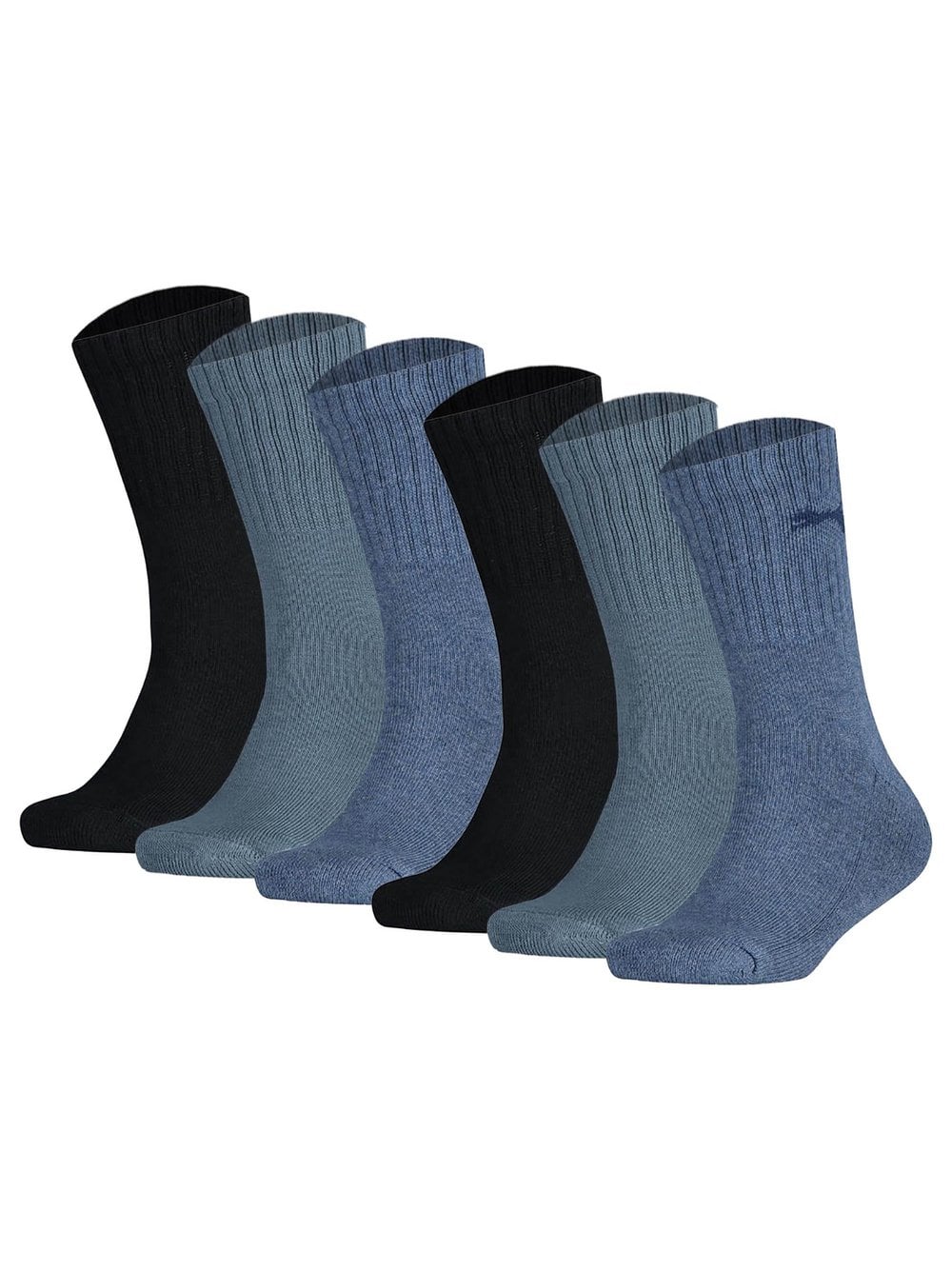 Puma Socken 6er Pack Kinder blau, 27-30 Image
