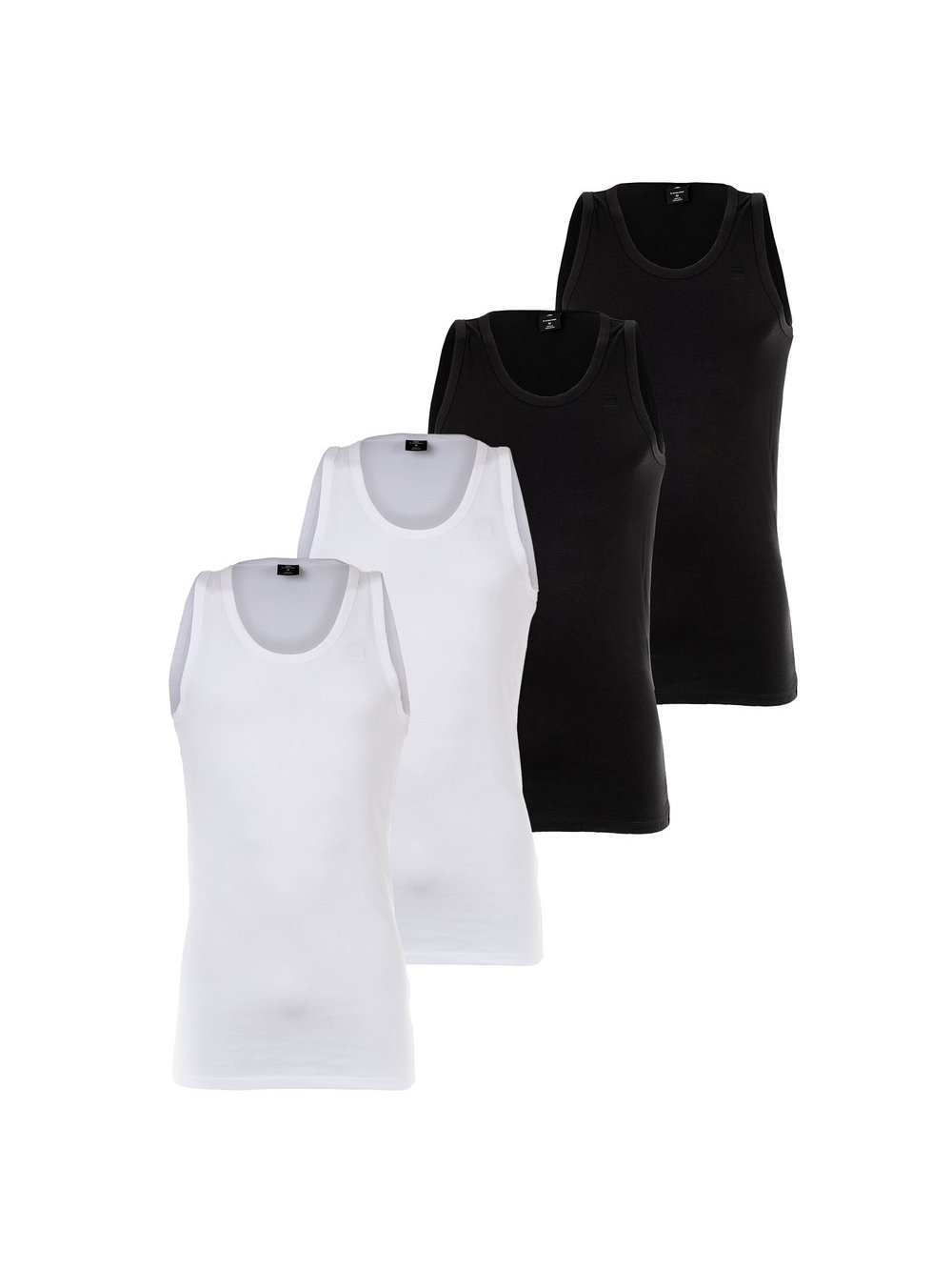 G-Star RAW Unterhemd 4er Pack Herren mehrfarbig, M Image