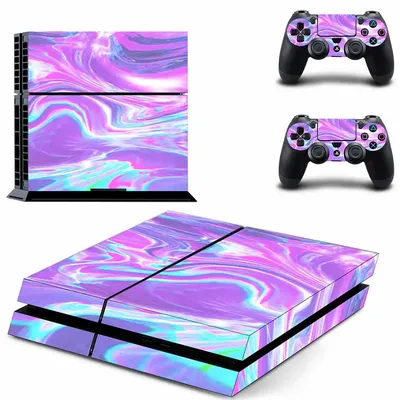 Marble Stone PS4 Stickers Play station 4 Skin PS 4 Sticker Decal Cover For PlayStation 4 PS4 Console