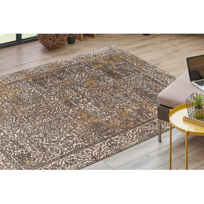 Teppich KAYOOM "Davis 225", beige, B:160cm H:12mm L:230cm, Polyester, Teppiche, edles Design, pflegeleicht, neutrale Farben Image