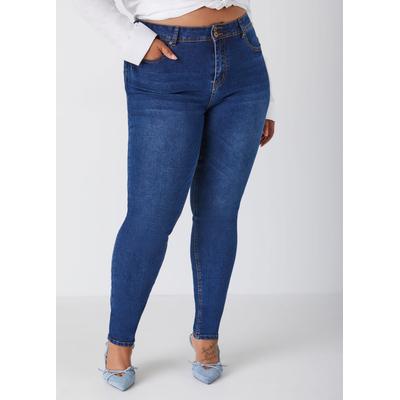 Plus Size Fearless High Rise Skinny Jeans