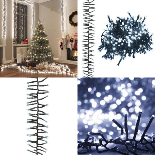 LED-Lichterkette mit 3000 LEDs Kaltweiß 23 m pvc - LED-Lichterkette - led Lichterkette - Home &