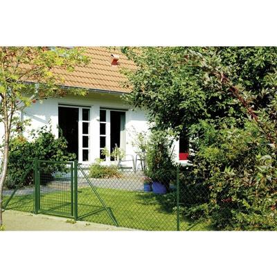 Maschendrahtgeflecht 25 m 125 cm hoch grün Metallzäune & Drahtzäune - Alberts