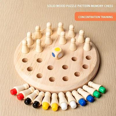 Chess Puzzle Toy - Enhance Brain Memory, Focus, and Logical Thinking with Parent-Child Interactive Training and Exercise for Cognitive Development