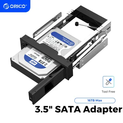 ORICO 2.5 inch 3.5 inch SATA Hard Drive Bracket Internal Hard Drive Mounting Bracket Adapter 5.25