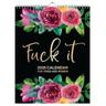 2025 Calendar with Fun Quotes and Planner Fuck It Calendar For Tired-Ass Women Monthly Inspirational Quotes, Ample Planning Space, Durable Design, Perfect Gift