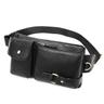 Genuine Leather Belt Bag For Men First Layer Cowhide Men's Shoulder Crossbody Bag Mobile Phone Belt Bag Men's Crossbody Bag