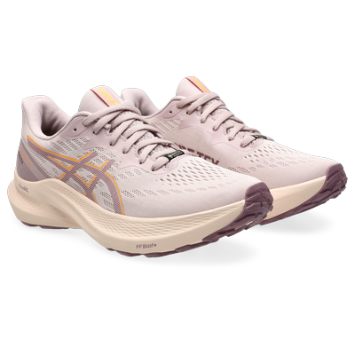 Laufschuh ASICS "GT-2000 12 Gore-Tex", Gr. 39,5, rosa (watershed rose, stadium orange), Textil, Synthetik, sportlich, Sc