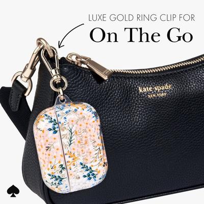 Kate Spade Cell Phones & Accessories | Kate Spade New York Multi Floral Rose Airpods Pro Case | Color: Blue/Pink | Size: Apple Airpod Pro Case