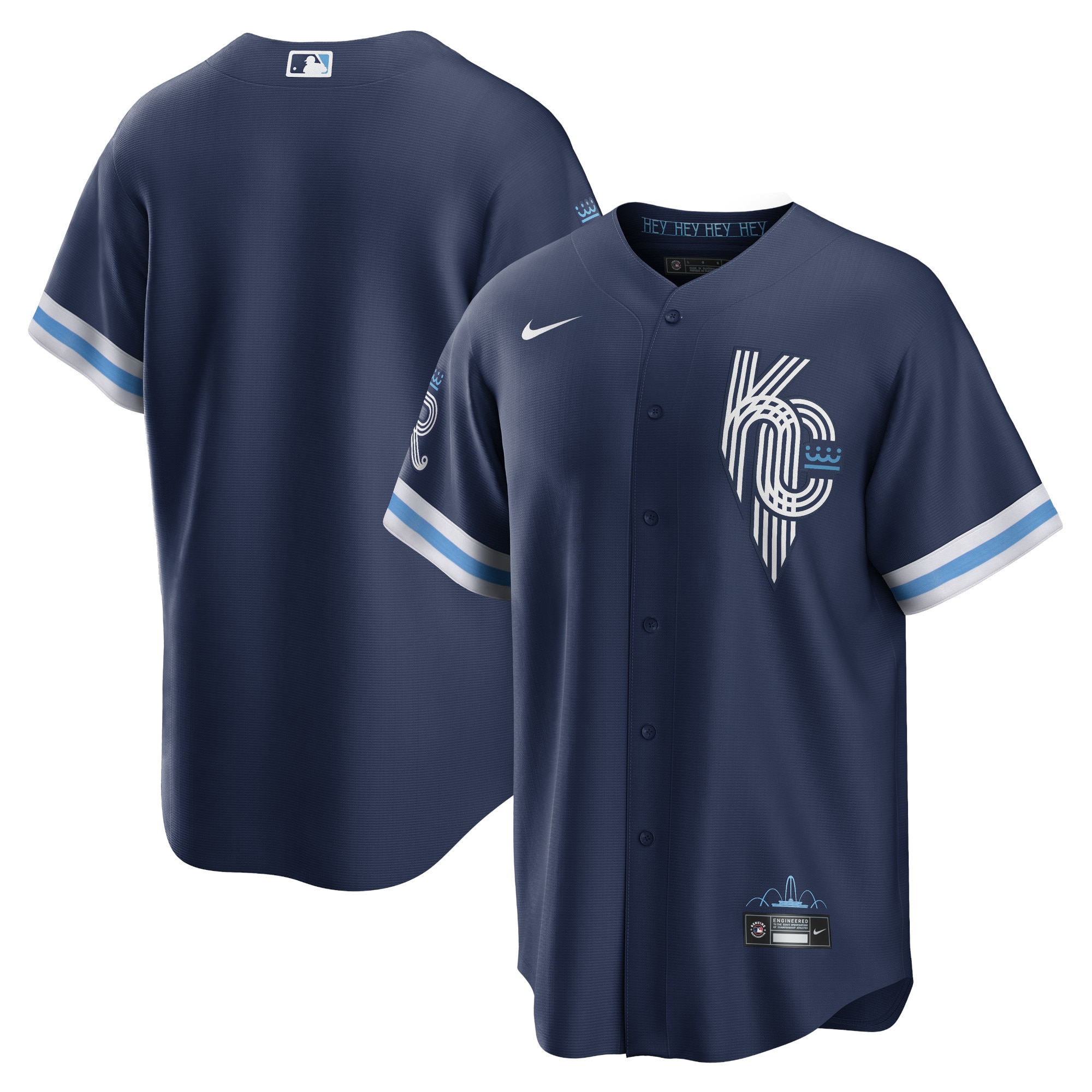 Kansas City Royals Nike Offizielles Replica City Connect Trikot – Herren Image