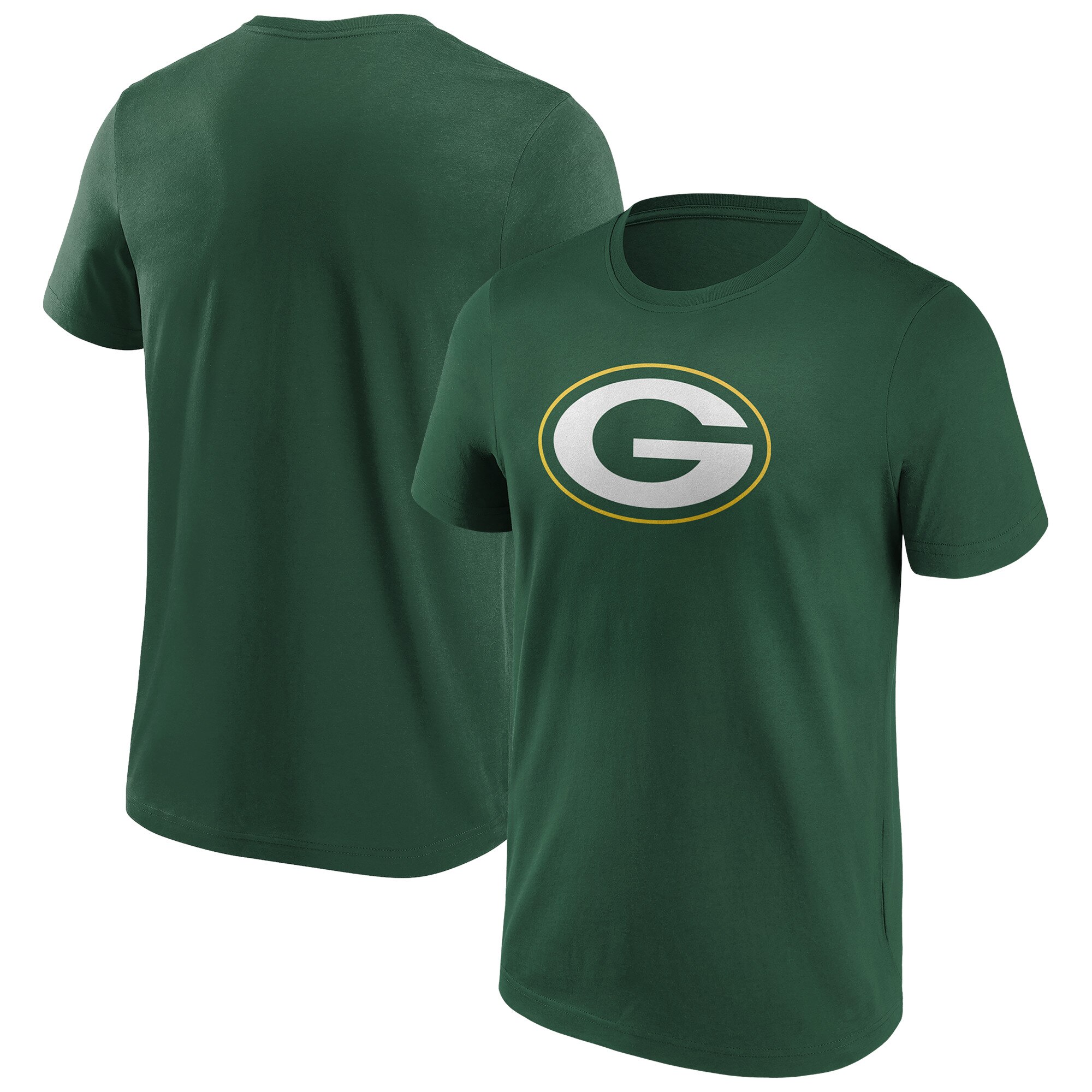 Green Bay Packers T-Shirt mit Primärfarben-Logo - Herren Image