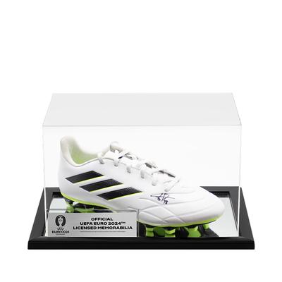 Offizieller, von Jordi Alba signierter Adidas Copa-Fußballschuh der UEFA 2024 in einer Acrylhülle Image