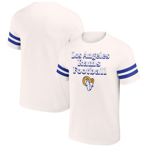 Cremefarbenes Vintage-T-Shirt der Los Angeles Rams aus der NFL x Darius Rucker-Kollektion von Fanatics für Herren