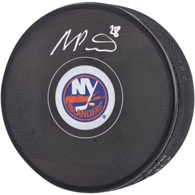 Alexander Romanov, New York Islanders, signierter Hockey-Puck Image