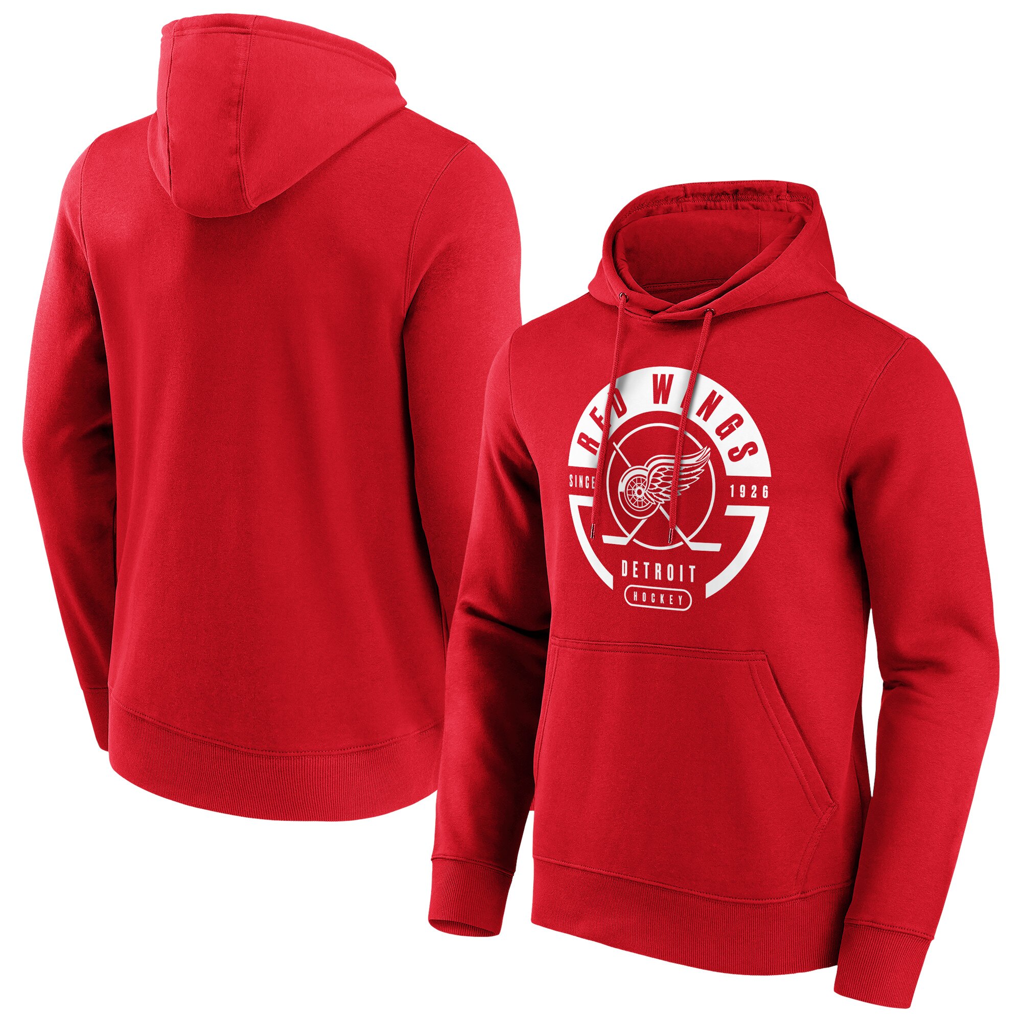 Detroit Red Wings Fanatics Branded Block Party Hoodie - Rot - Herren Image