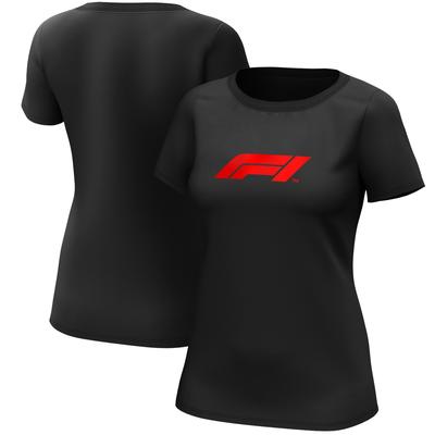 Formel-1- Zubehör nach Typ -Logo-Grafik-T-Shirt – Schwarz – Damen Image