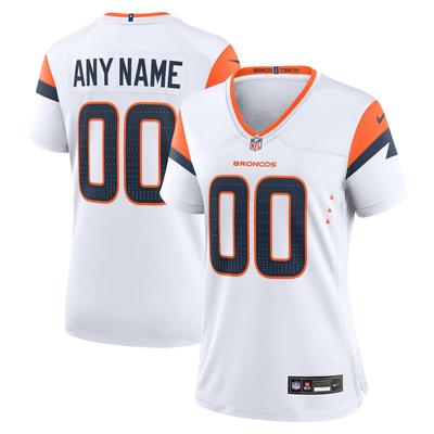 Denver Broncos Nike Game Auswärtstrikot - Personalisiert - Damen Image