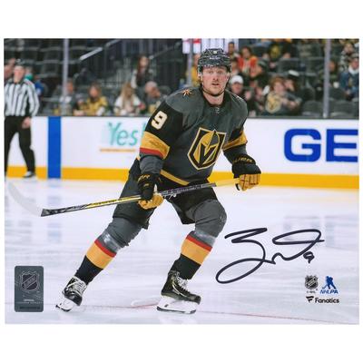 Jack Eichel Vegas Golden Knights signiertes Debütfoto (20,3 x 25,4 cm) Image