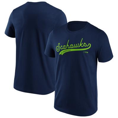 Seattle Seahawks T-Shirt mit Retro-Anhänger - Herren Image
