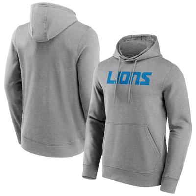 Detroit Lions Kapuzenpullover mit neutraler Farbe und Wortmarke - Herren Image
