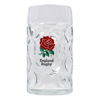 England Rugby Stein mit Noppen – 1 Liter Image