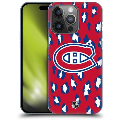 Montreal Canadiens NHL Leopard Grafik Phone Case - iPhone Image