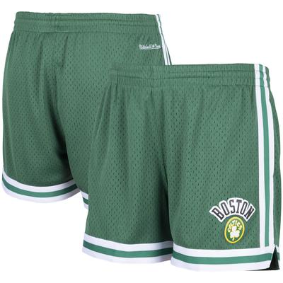 Mitchell & Ness – Kelly Green – Boston Celtics – Jump Shot-Shorts für Damen Image