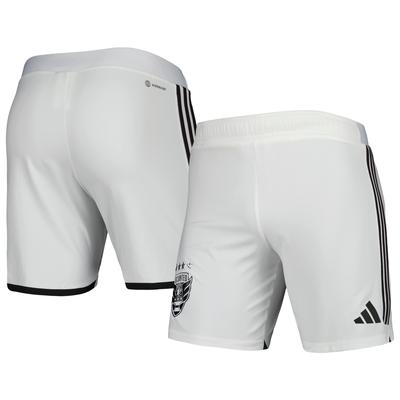 Weiße adidas D.C. United 2023 Auswärtstrikot AEROREADY Authentic für Herren Image