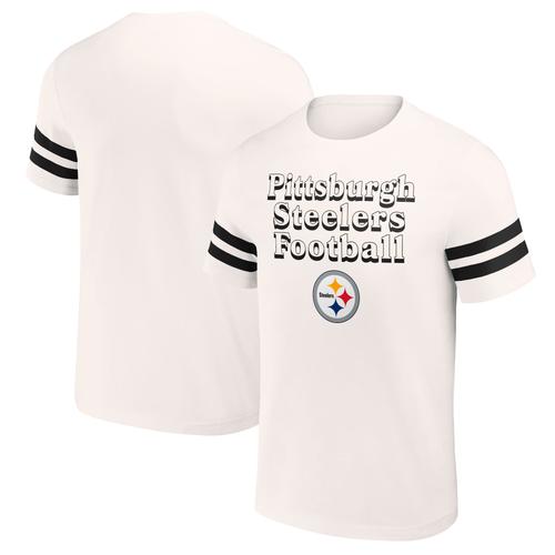 Cremefarbenes Vintage-T-Shirt der NFL x Darius Rucker-Kollektion der Pittsburgh Steelers für Herren von Fanatics