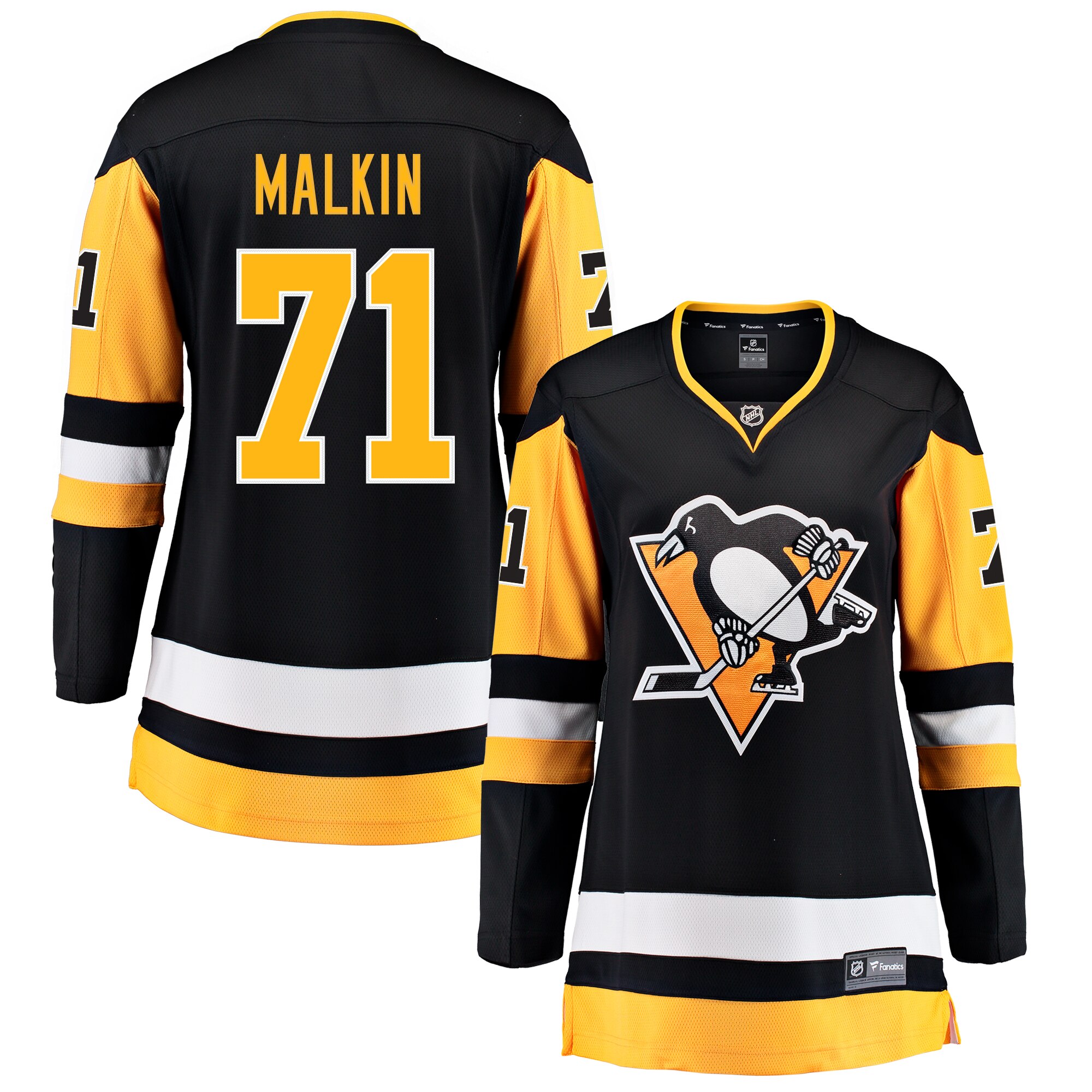 Pittsburgh Penguins Fanatics Branded Home Breakaway Jersey - Evgeni Malkin - Womens Image