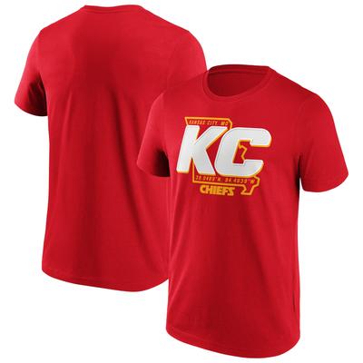 Kansas City Chiefs 1st Down Iconic Hometown Grafik T-Shirt - Herren Image