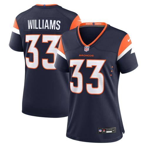 Denver Broncos Nike Ausweichtrikot – Marineblau – Javonte Williams – Damen