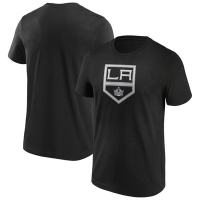 Los Angeles Kings Fanatics Branded Iconic Primary Color Logo Graphic T-Shirt – Schwarz – Herren Image