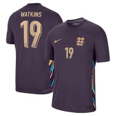 England Nike Dri Fit Adv Auswärtsspieltrikot 2024 – Kinder mit Aufdruck Watkins 19 Image