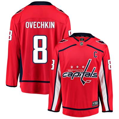 Washington Capitals Fanatics Branded Home Breakaway Jersey - Alexander Ovechkin - Mens Image