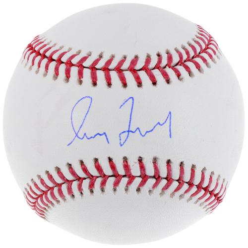 Signierter Baseball von Greg Maddux, Atlanta Braves