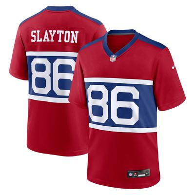 New York Giants Nike Game Sekundär Throwback Ausweichtrikot - Rot - Darius Slayton - Herren Image