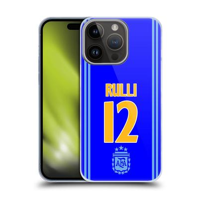Argentinien Geronimo Rulli Name und Number Phone Case - iPhone Image