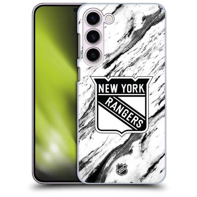 New York Rangers NHL Marble Pattern Grafik Phone Case - Samsung Image