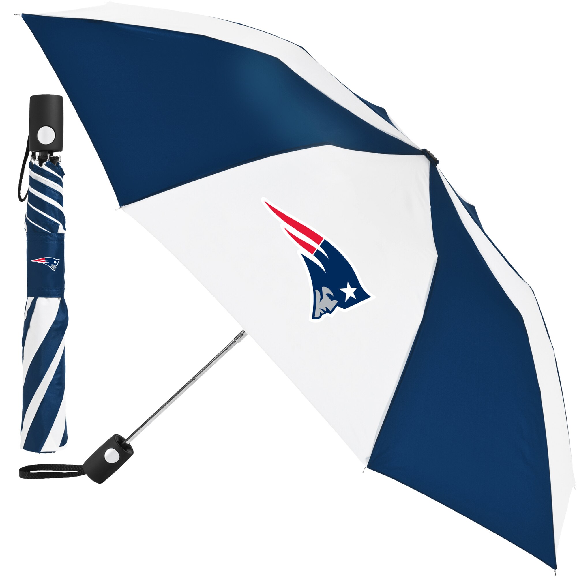 New England Patriots Automatik-Taschenschirm Image