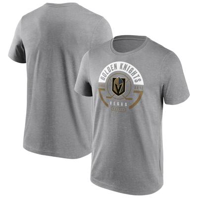 Vegas Golden Knights Fanatics Branded Block Party T-Shirt - Sport Grau - Herren Image