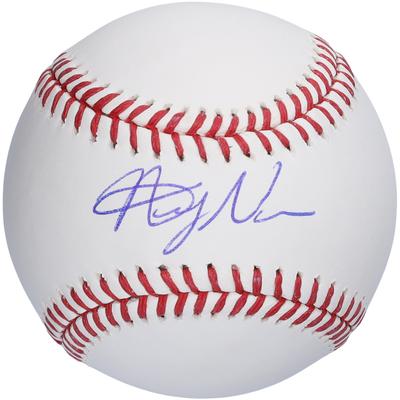 Von Alyssa Nakken signierter Baseball der San Francisco Giants Image