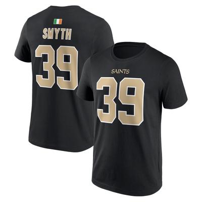 New Orleans Saints Name und Number T-Shirt - Charlie Smyth 39 - Herren Image