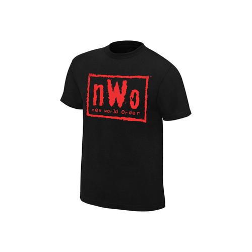 nWo Wolfpac T-Shirt in Schwarz/Rot