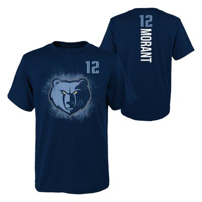 Memphis Grizzlies Name & Nummer T -Shirt - Ja Morant - Herren Image